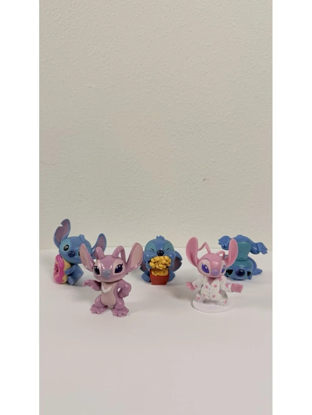 Disney LILO & Stitch Angel 2.5” Collectible PVC Figure LOT 5pcs